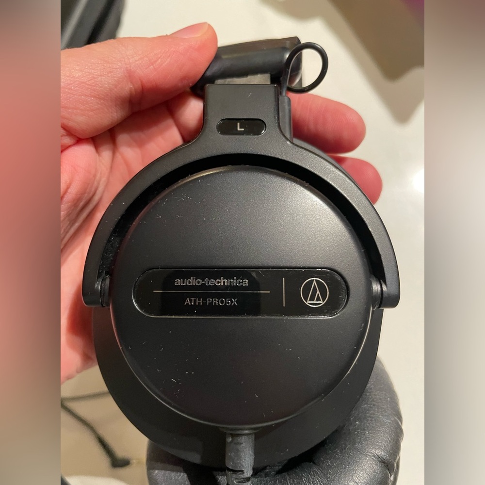 Audio Technica ATH-PRO5X Matte Black Headphones